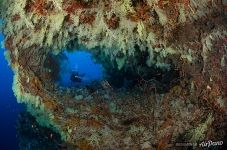 Fotteyo underwater overhangs (Hurahu Kandu). Южные Мальдивы Fotteyo underwater overhangs (Hurahu Kandu). Южные Мальдивы
