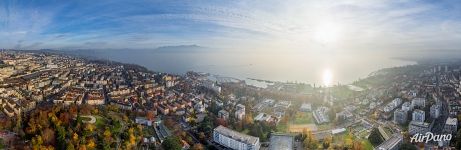 Панорама Лозанны Панорама Лозанны