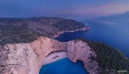 Бухта Навайо после заката Бухта Навайо после заката